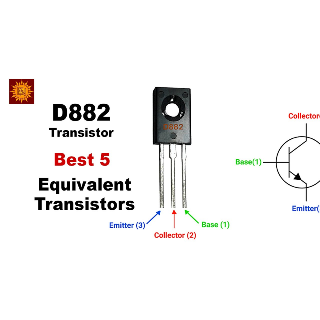 Jual NPN BIPOLAR TRANSISTOR 2SD882 D882 PERSAMAAN D9 KEHE | Shopee ...