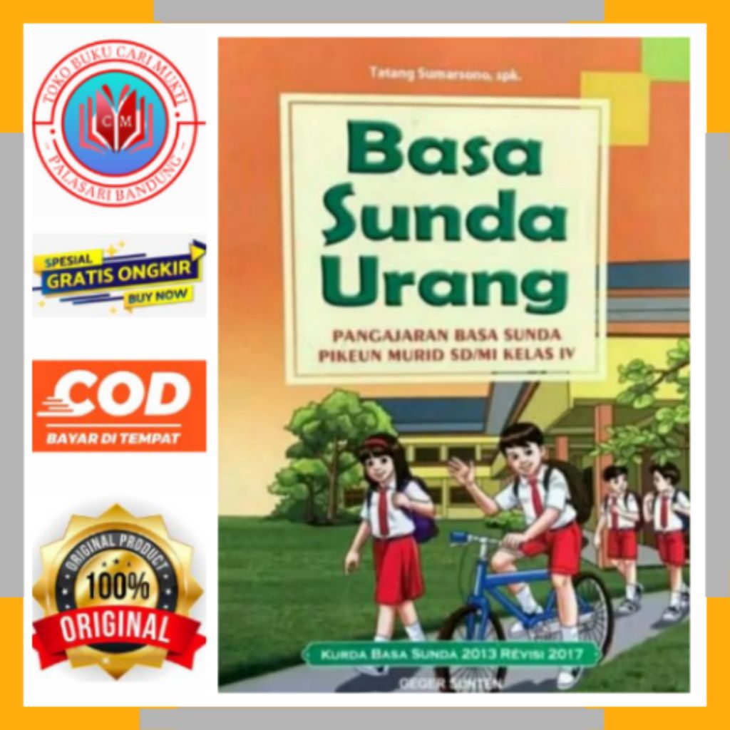 Jual GEGER SUNTEN BUKU BASA SUNDA URANG PIKEUN MURID SD/MI KELAS 4 ...