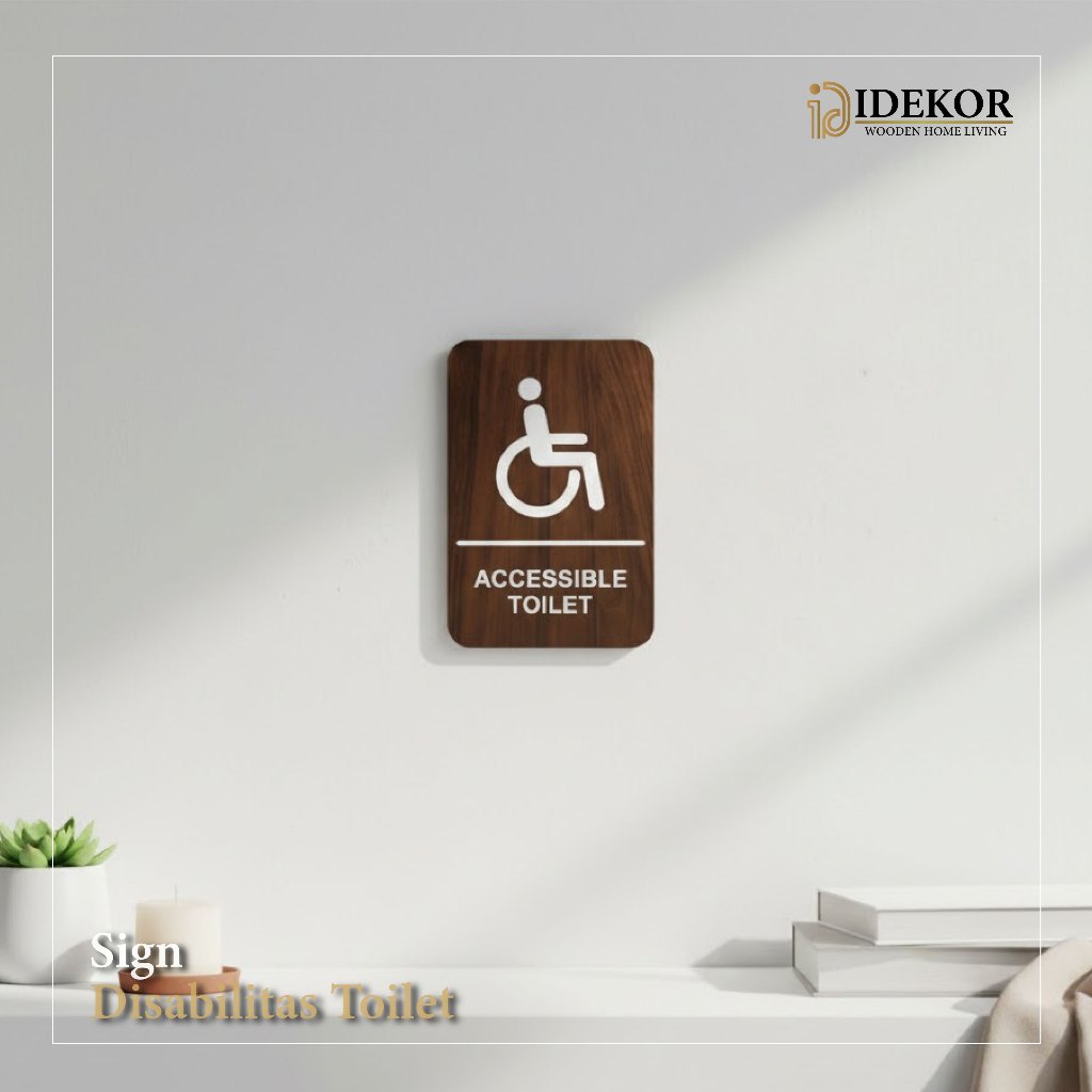 Jual Sign Accessible Toilet Premium – Papan Tanda Toilet Difabel ...