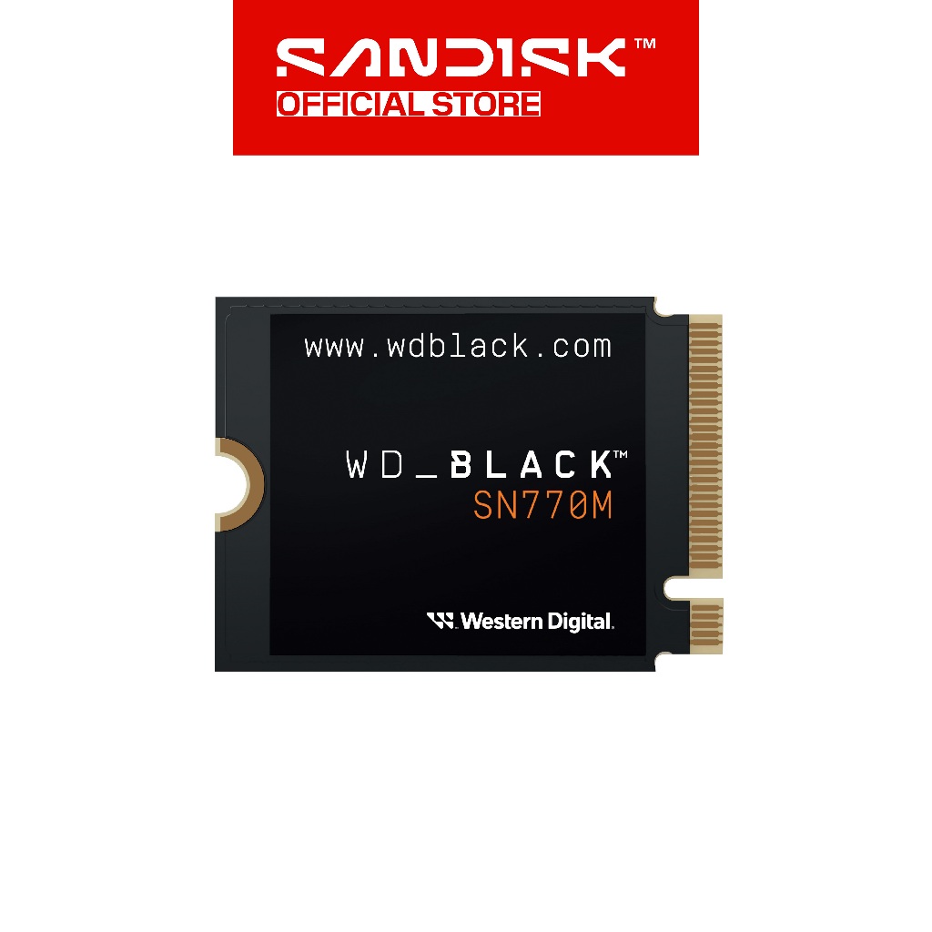 WD Black SSD SN770M M.2 1TB / 2TB PCIe Gen4 NVMe 2230 For ROG Ally & Steam Deck (2)