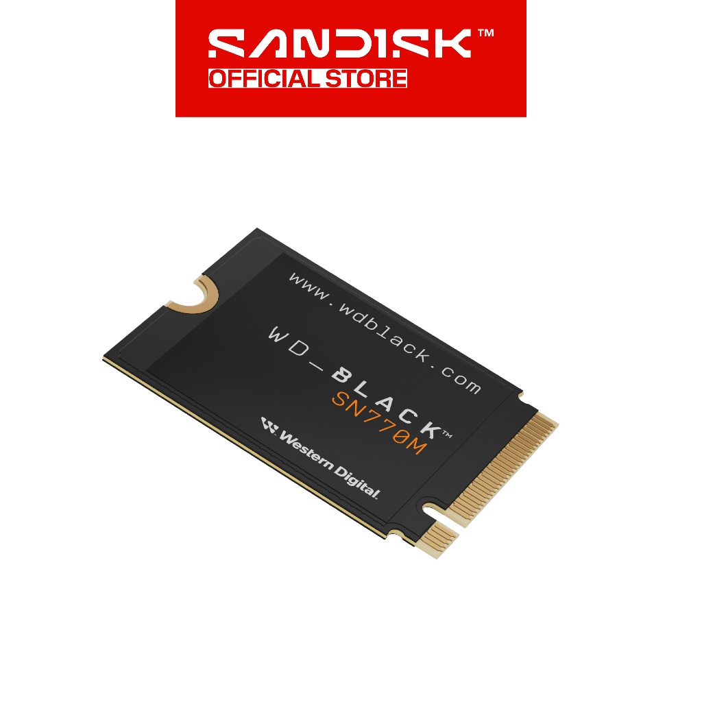 WD Black SSD SN770M M.2 1TB / 2TB PCIe Gen4 NVMe 2230 For ROG Ally & Steam Deck (4)