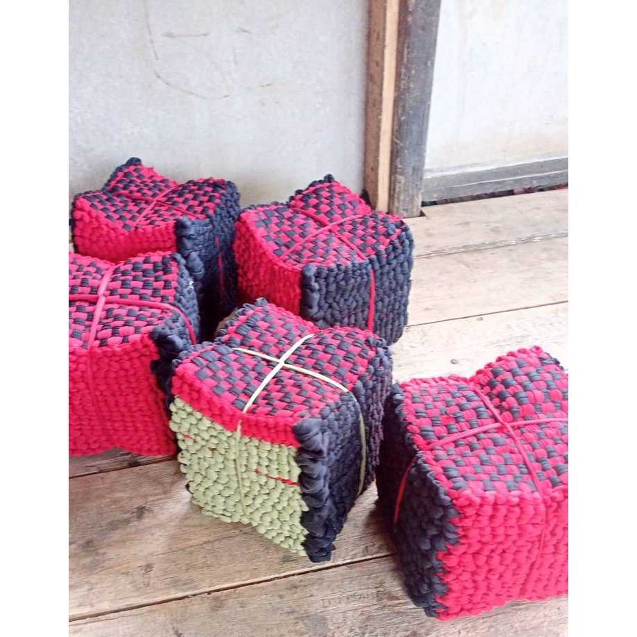 Jual 1Lusin(12pcs) Cempal Anyam / Lap Cempal Anti Panas | Shopee Indonesia