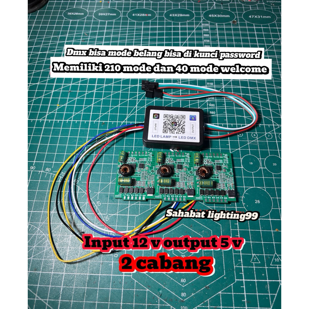 Jual MODUL DMX TERBARU MODE BELANG KANA KIRI WARNA BISA BERBEDA MODUL ...