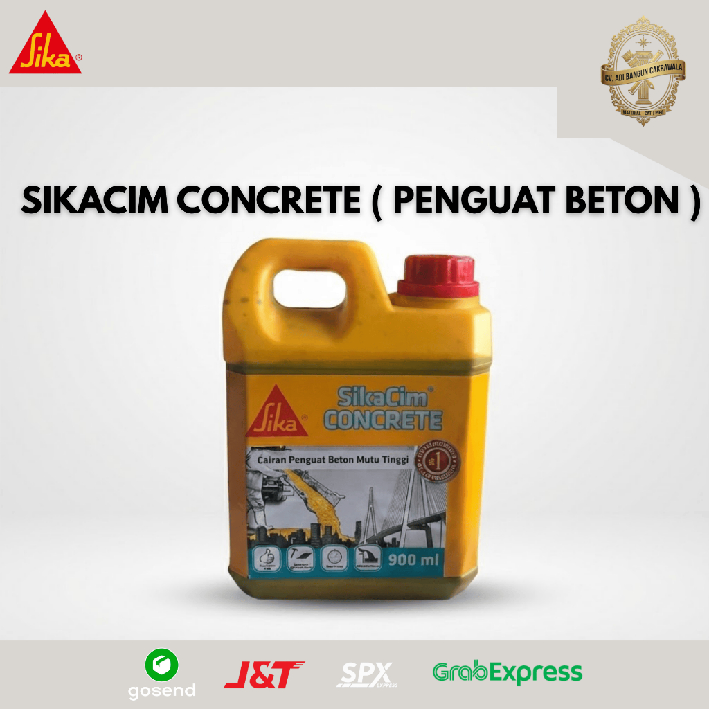 Jual Sika Cim Concrete Additive 900ml Mempercepat Pengerasan Beton ...