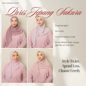 Restu Anggraini Paris Jepang Sakura