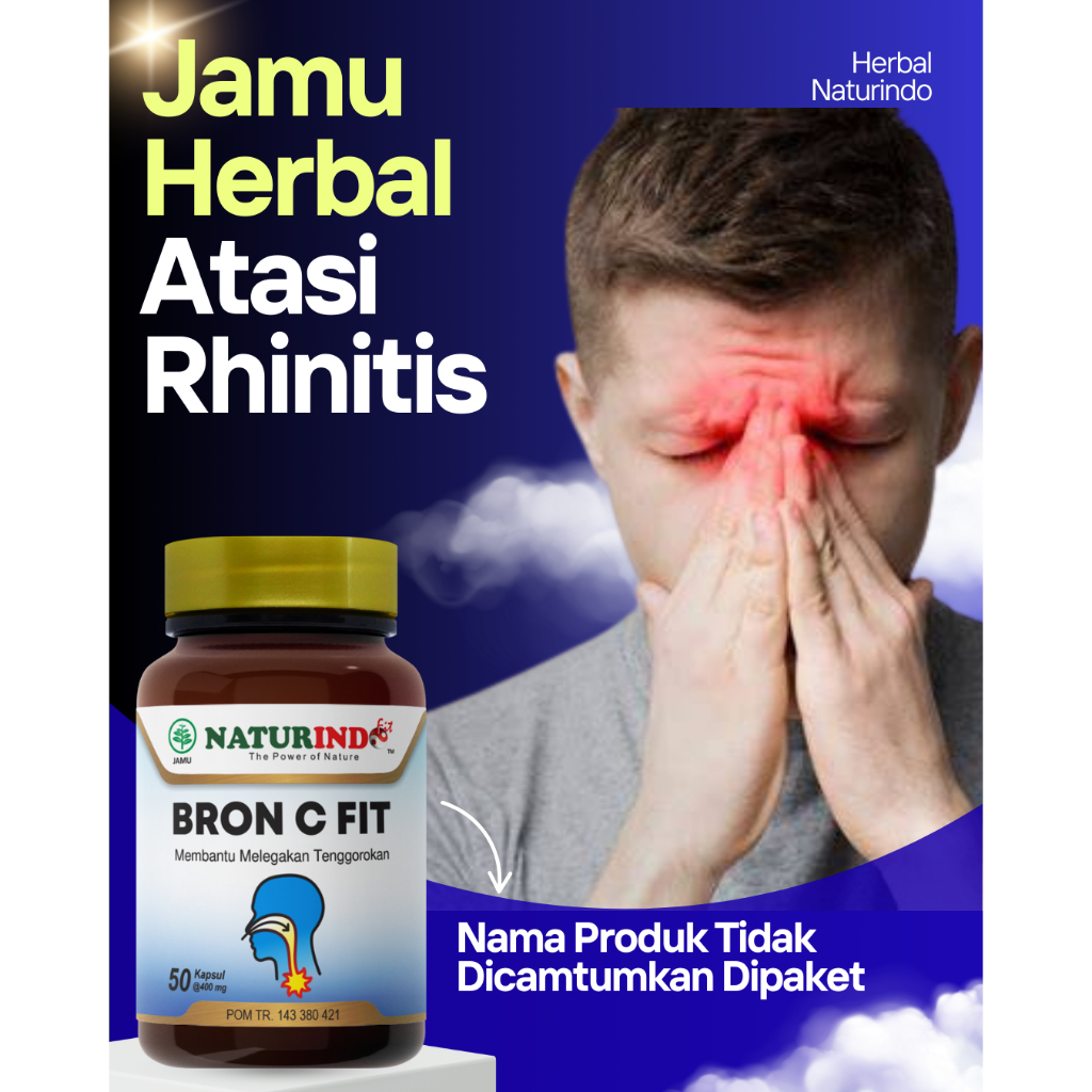 Jual Herbal Rhinitis Atasi Hidung Tersumbat Bersin Alergi Melegakan ...