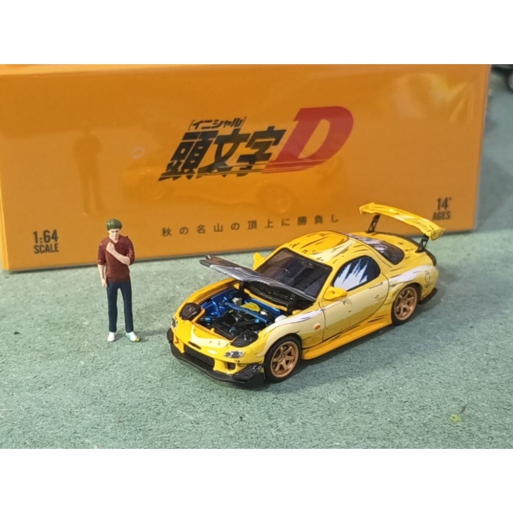 Jual Time Micro Mazda RX7 Initial D with Figure | Shopee Indonesia
