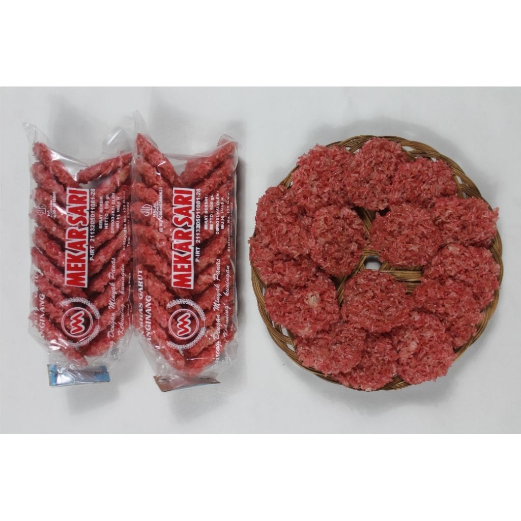 Jual Rengginang / Ranginang Mentah Rasa Terasi 1Kg- Mekarsari | Shopee ...