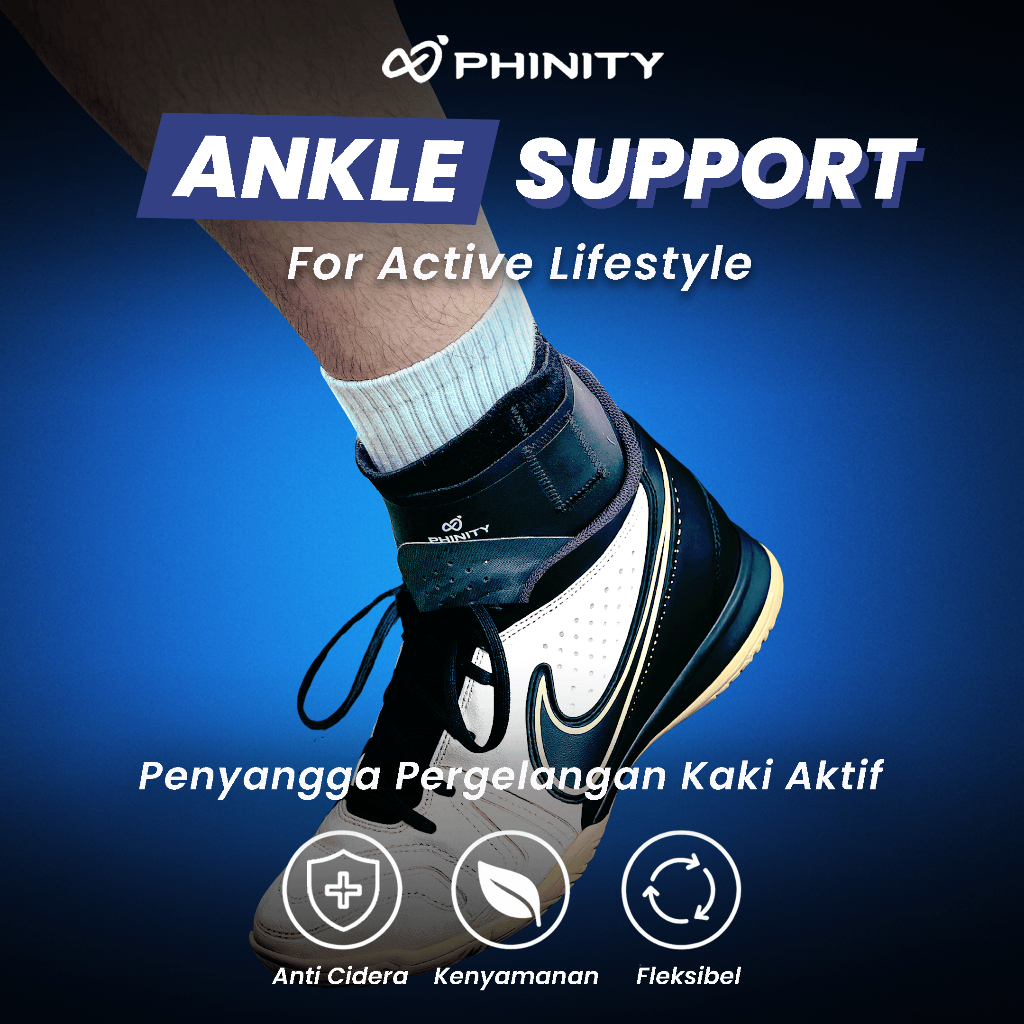 Jual Phinity® Ankle Support | Pelindung Pergelangan Kaki | Shopee Indonesia