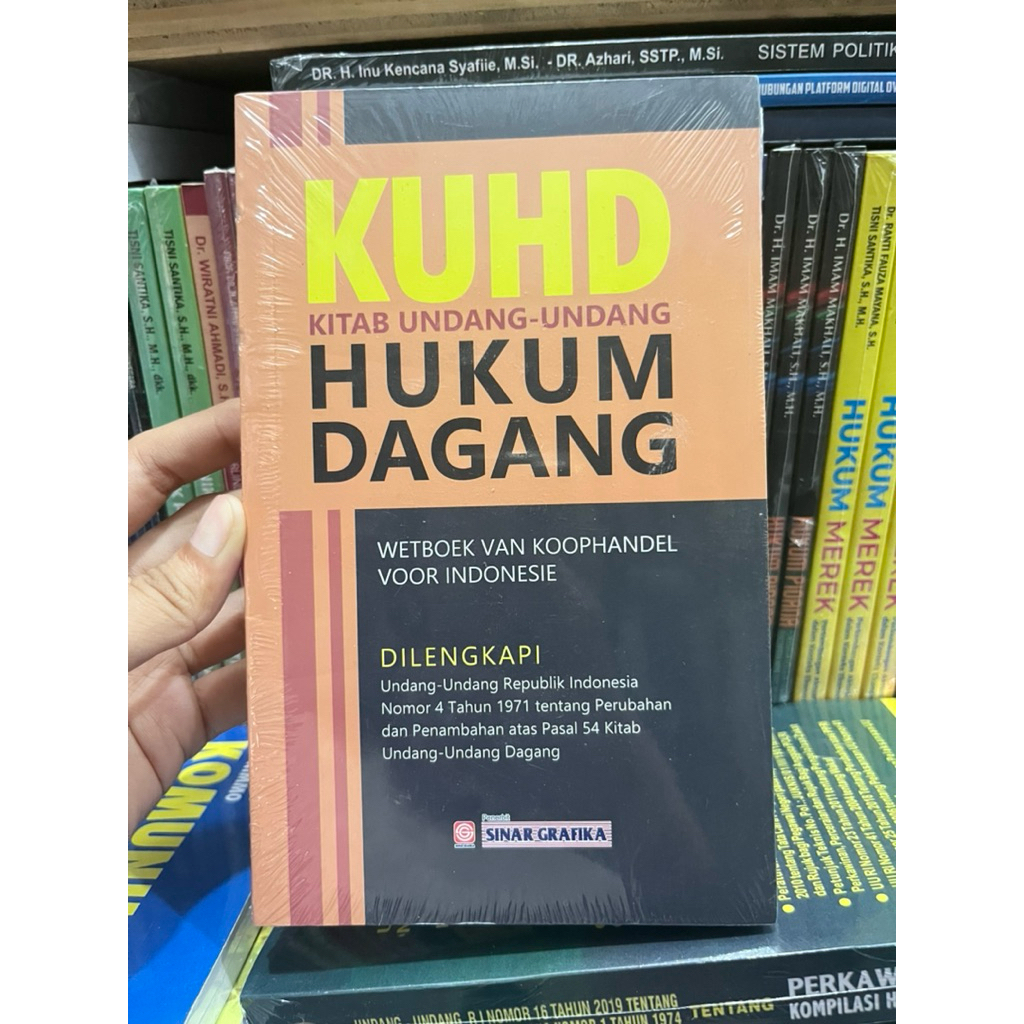 Jual Buku KUHD : Kitab Undang-Undang Hukum Dagang | Shopee Indonesia