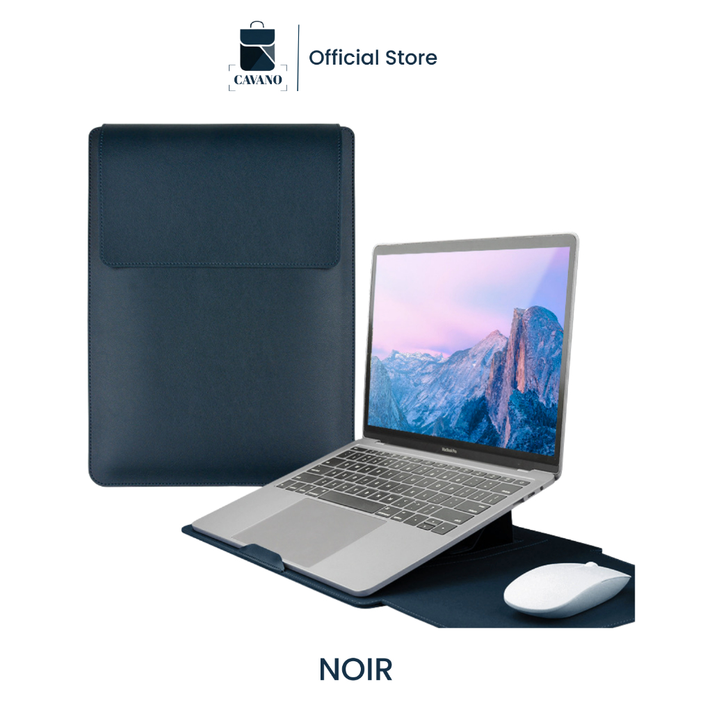 Jual CAVANO NOIR SARUNG LAPTOP LEATHER SLEEVE CASE BAG + STAND ...
