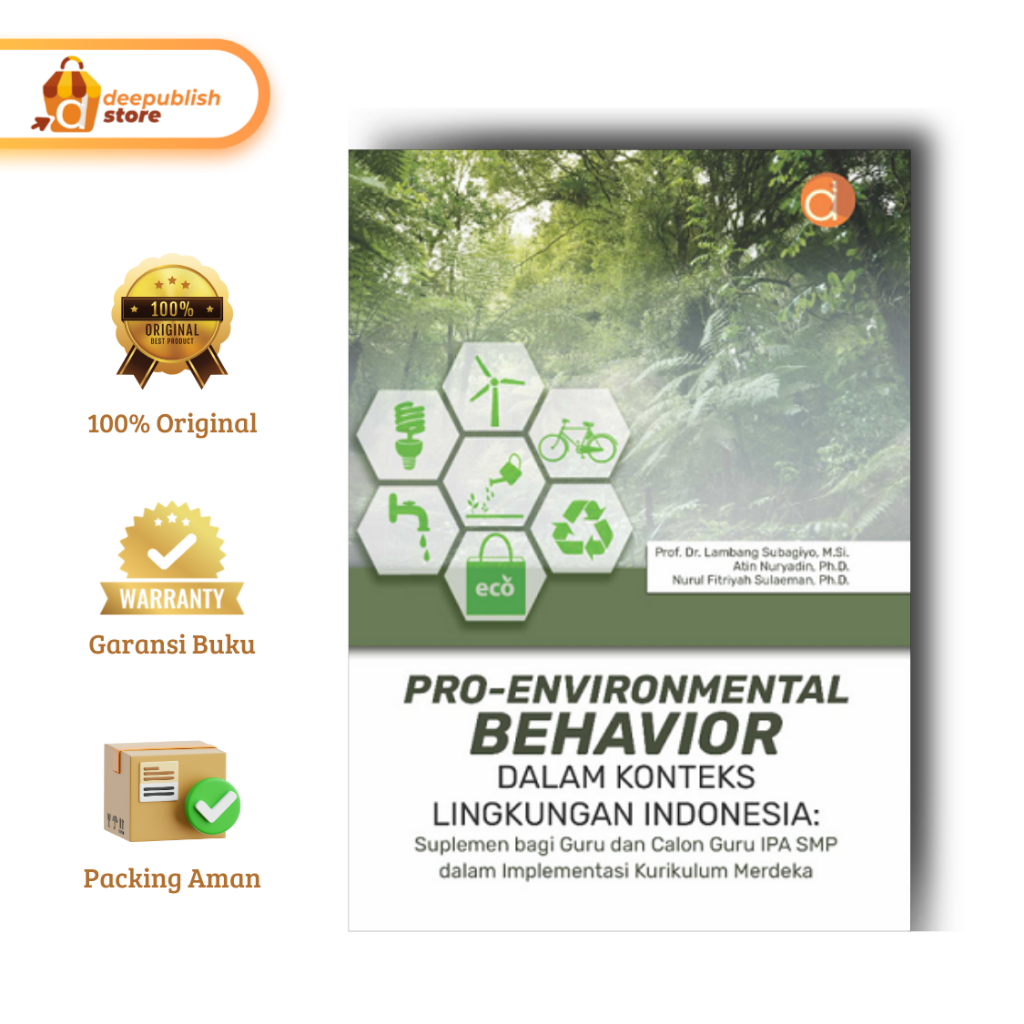Jual Deepublish | Buku Pro-Environmental Behavior dalam Konteks ...