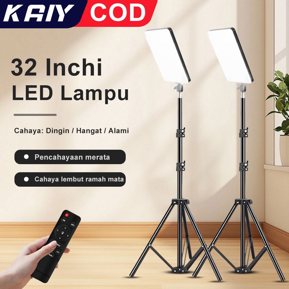 Jual KAIY Lampu Lighting/Lampu Panel Studio Lighting 11-32 inci ...