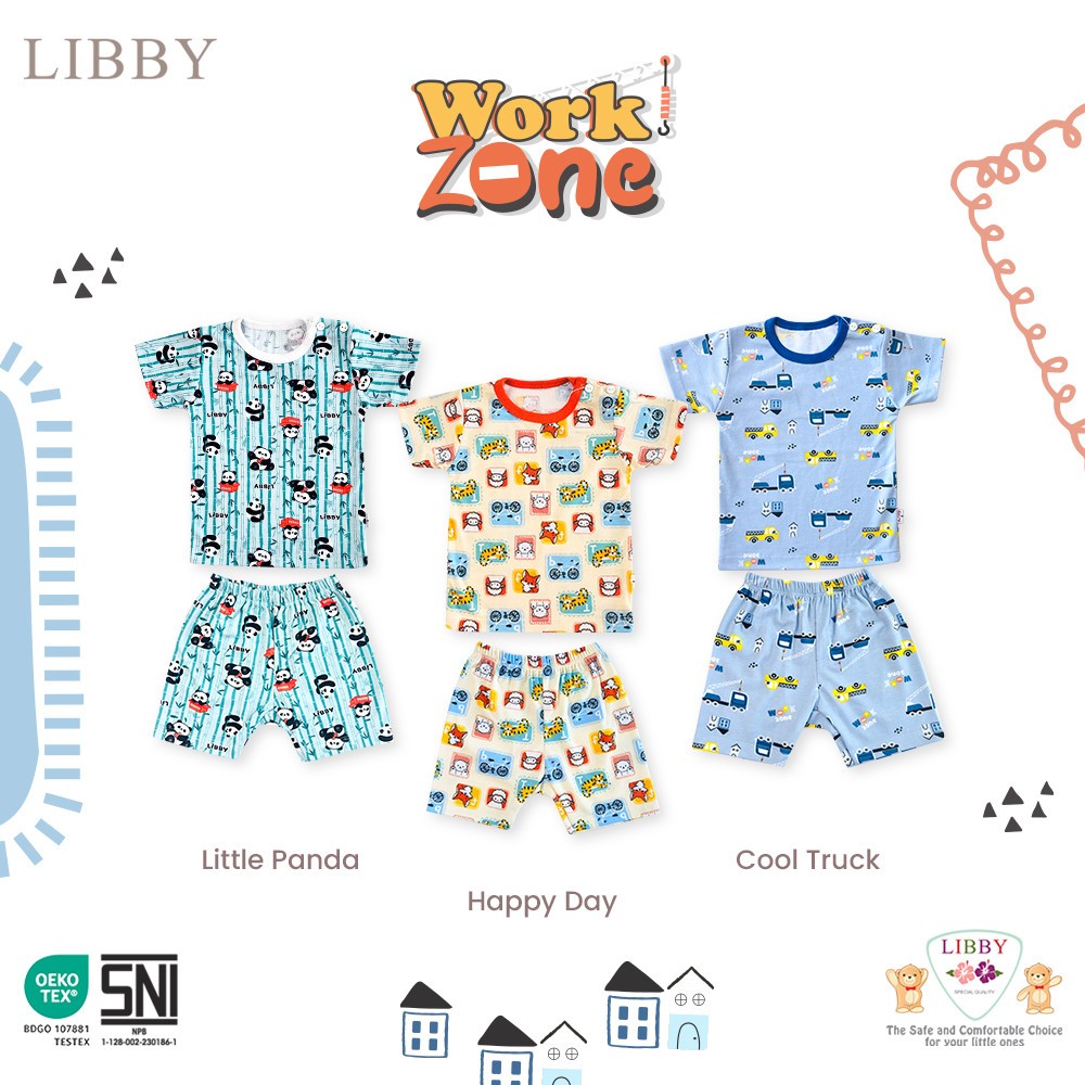 Jual Libby Work Zone / Precious Venture Setelan Oblong Pendek Panjang ...