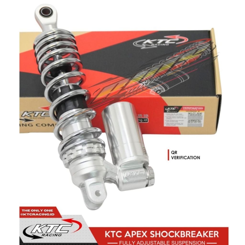 Jual shock breaker tabung bawah KTC Apex series 300mm 325mm Vario 125 ...