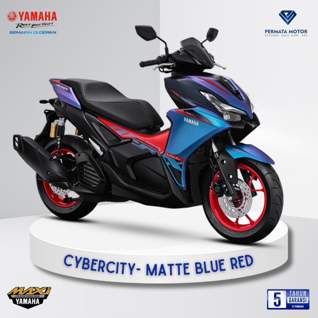 Yamaha Aerox Alpha Cybercity | Permata Motor