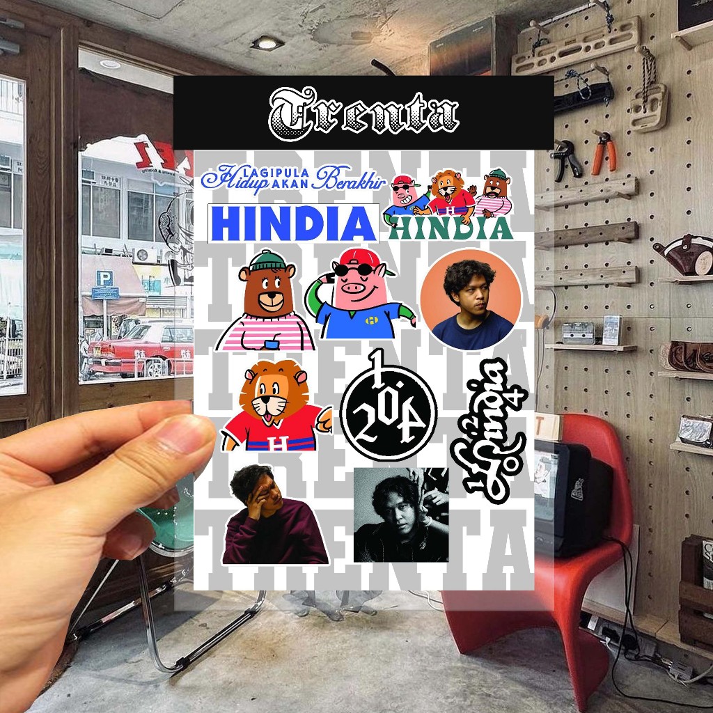 Jual STICKER PACK HINDIA BASKARA KUAT TAHAN AIR / STIKER TUMBLER . HP ...