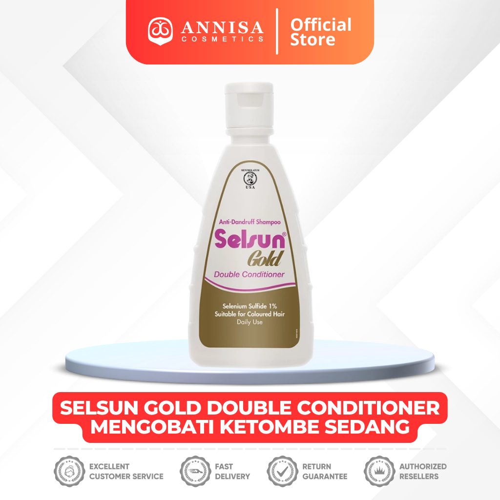 Selsun Gold Dandruff Shampoo with double conditioner