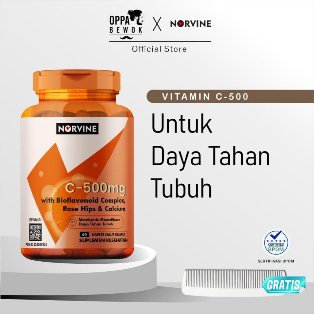 Jual NORVINE - Vitamin C 500mg Complex (BPOM - Made in USA) | Shopee ...