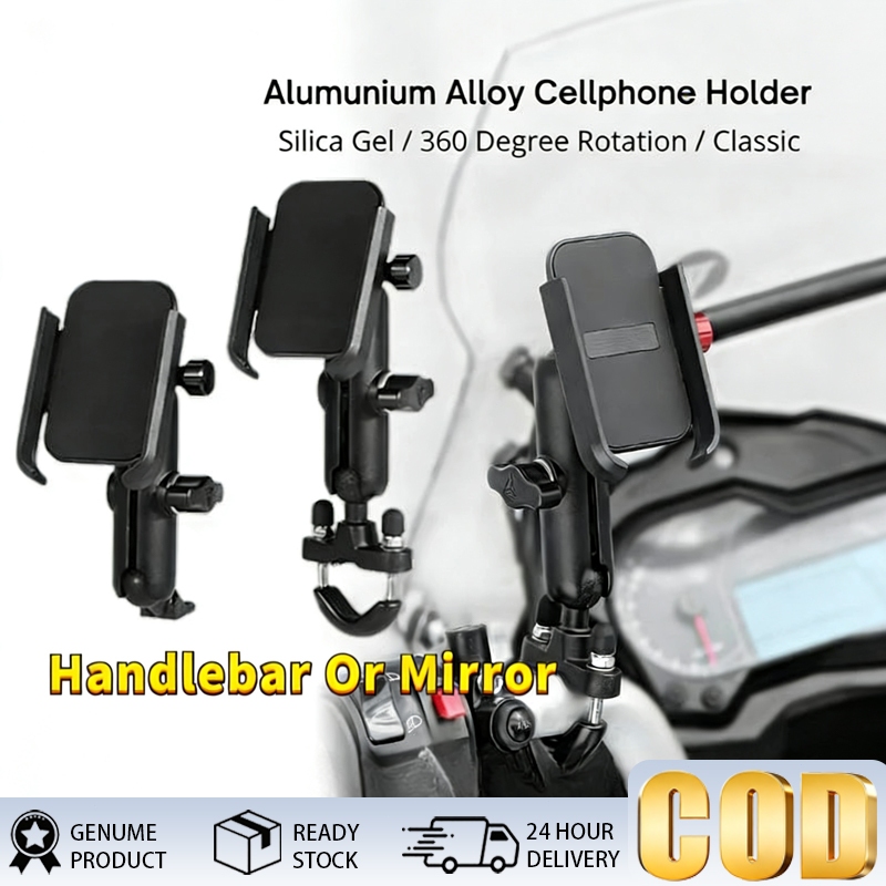 Jual [COD] Holder HP DUDUKAN SPION DAN STANG ROTATE 360 Universal Phone ...