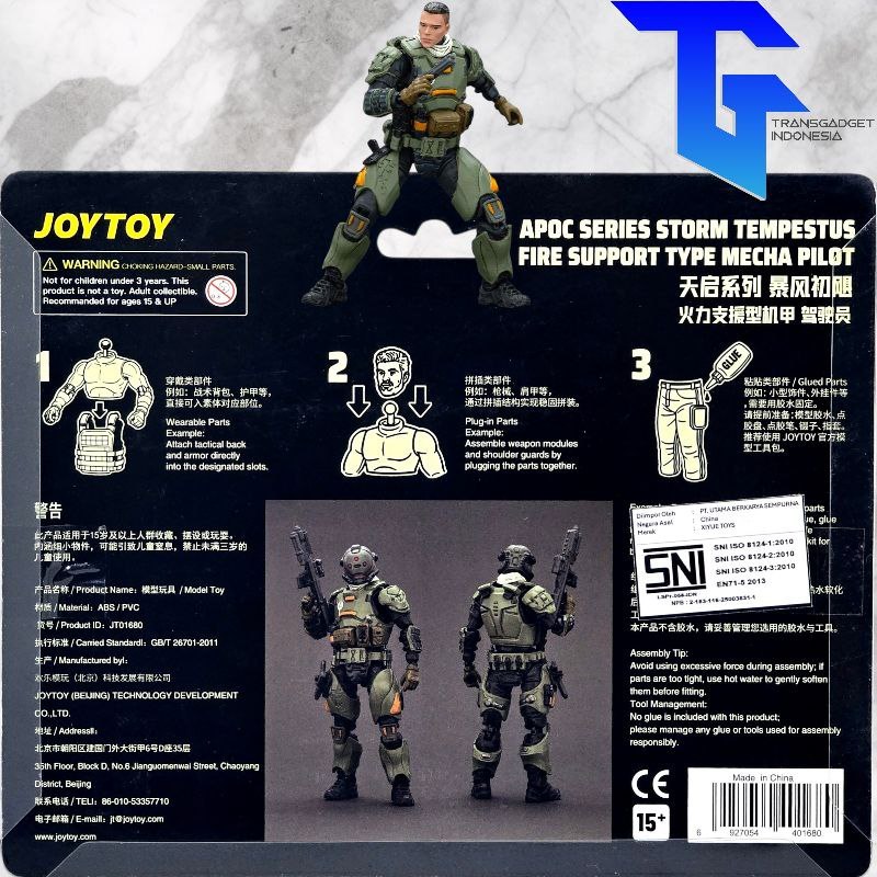 Jual JOYTOY 1/25 APOC Series STORM TEMPESTUS ST-8602 JT01666