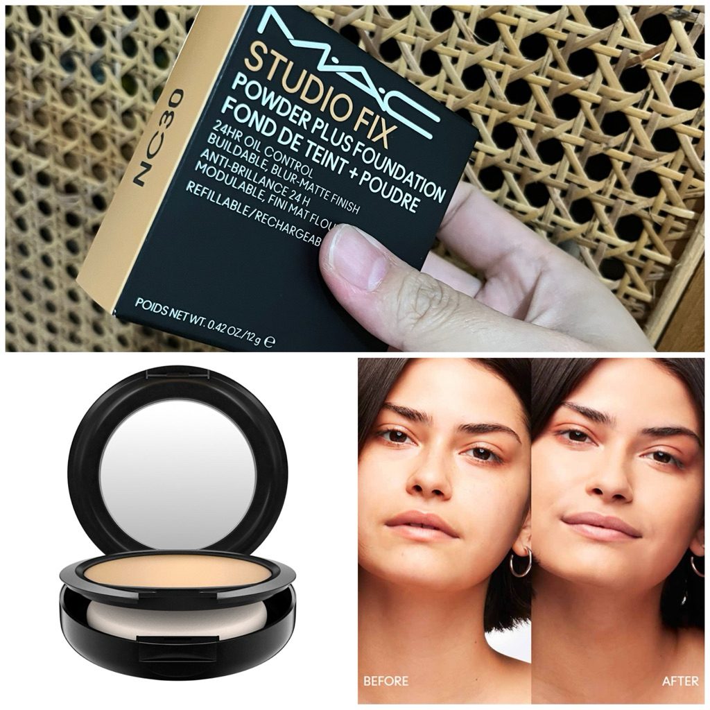 Jual NEW - MAC Studio Fix Powder Plus Foundation shade NC30 | Shopee ...