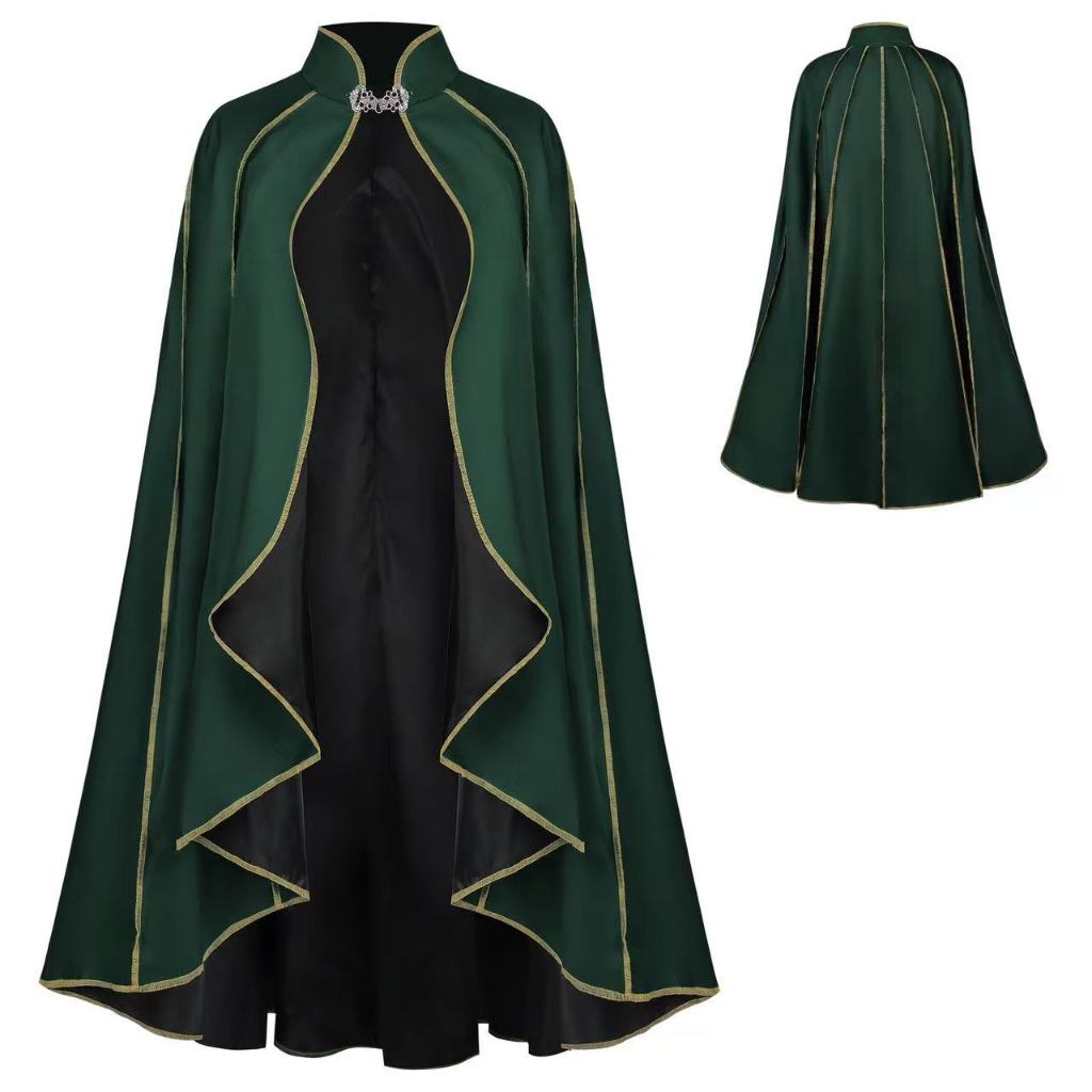 Jual New Medieval Phnom Penh Trench Halloween Devil Wizard Death Cloak ...