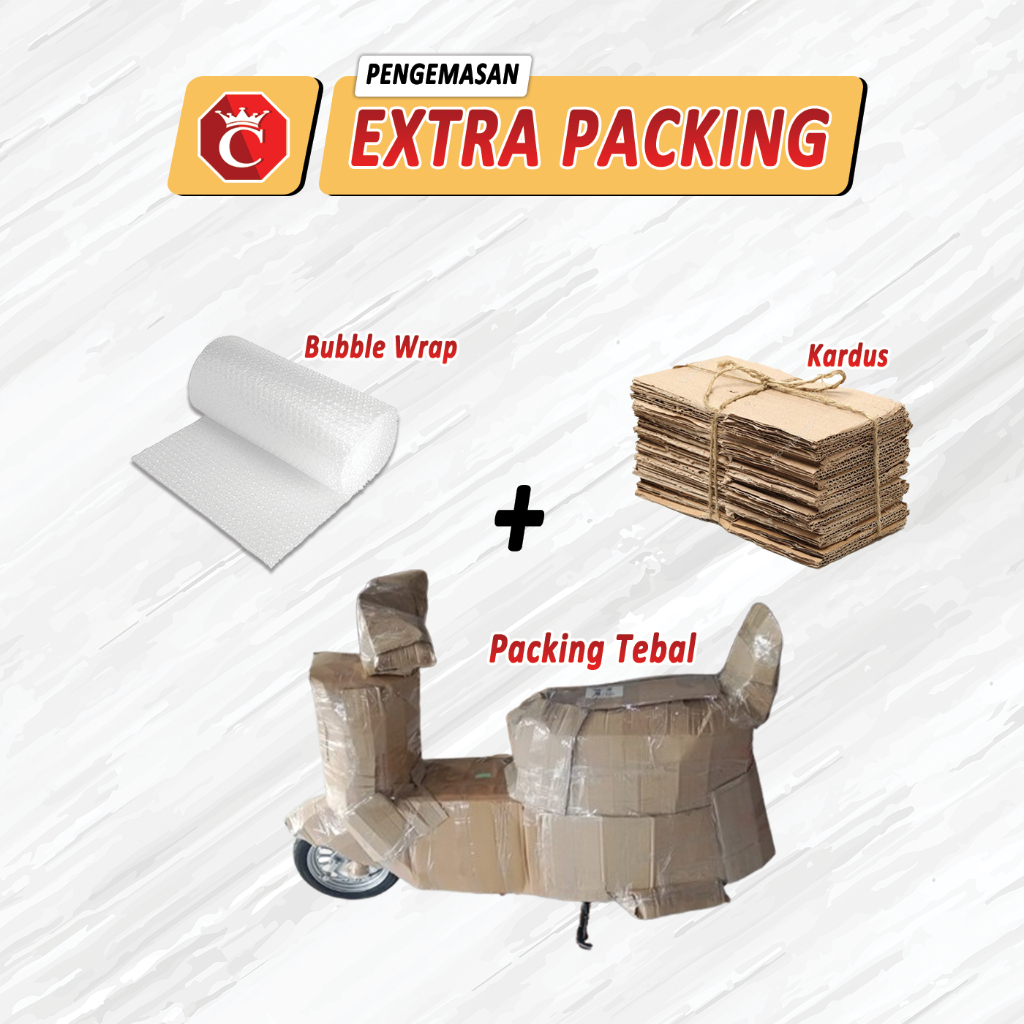 Jual EXTRA PACKING SEPEDA LISTRIK KARDUS TEBAL DAN TAMBAHAN BUBBLEWARP ...