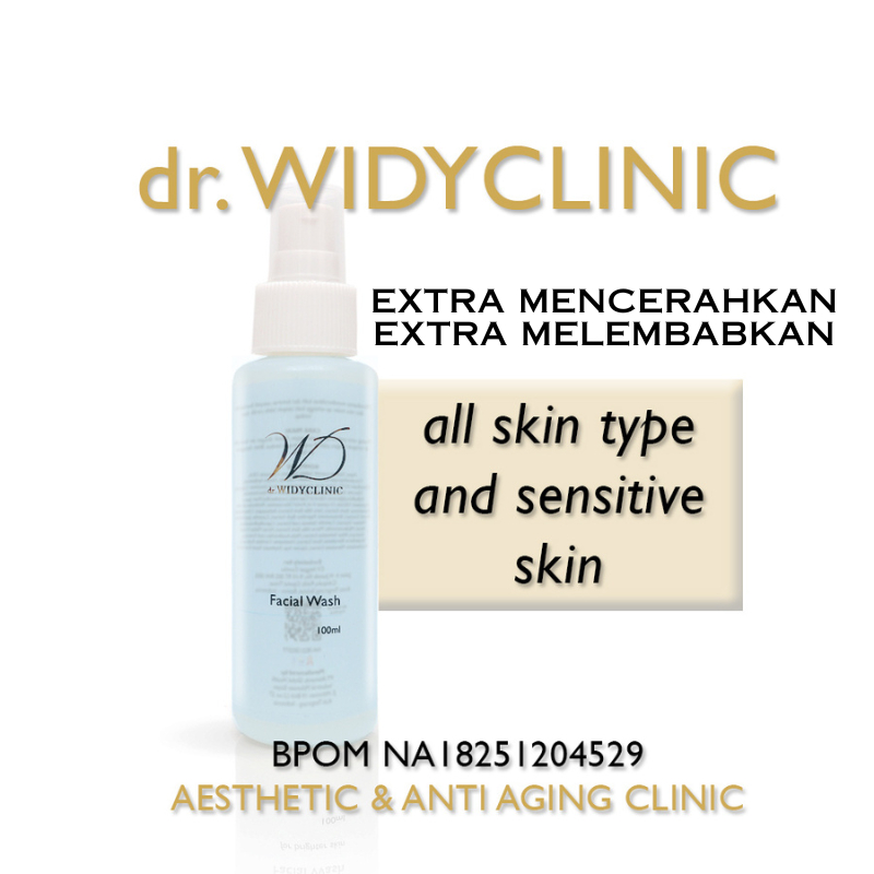 All Skin Type Facial Wash dr Widy Clinic Sabun Wajah Semua Jenis Kulit Glowing Mencerahkan
