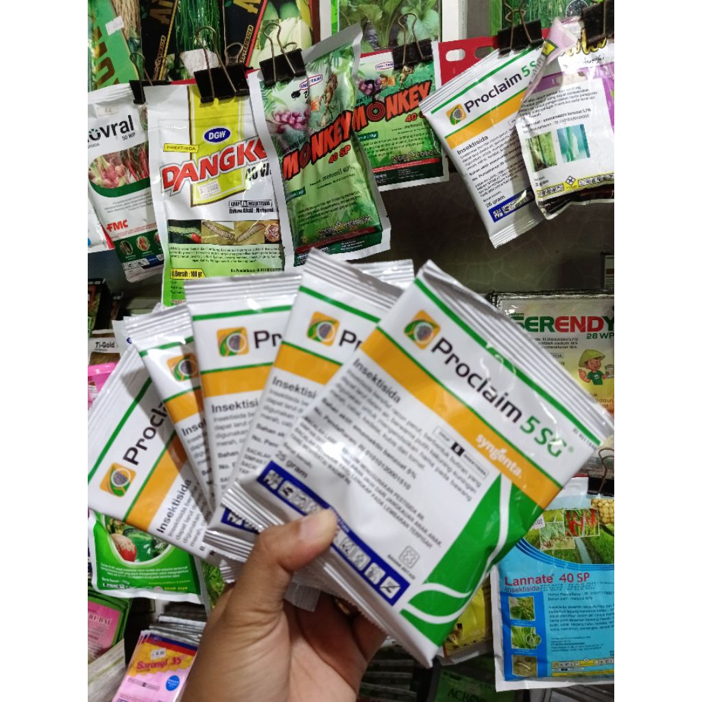 Jual Insektisida PROCLAIM 5WG obat hama ulat | Shopee Indonesia