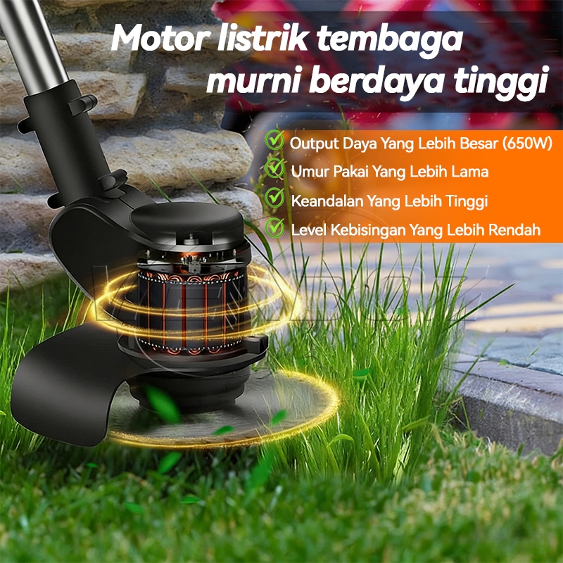 Jual 98VF Mesin Potong Rumput Pemotong Rumput Listrik Pemangkas Rumput ...
