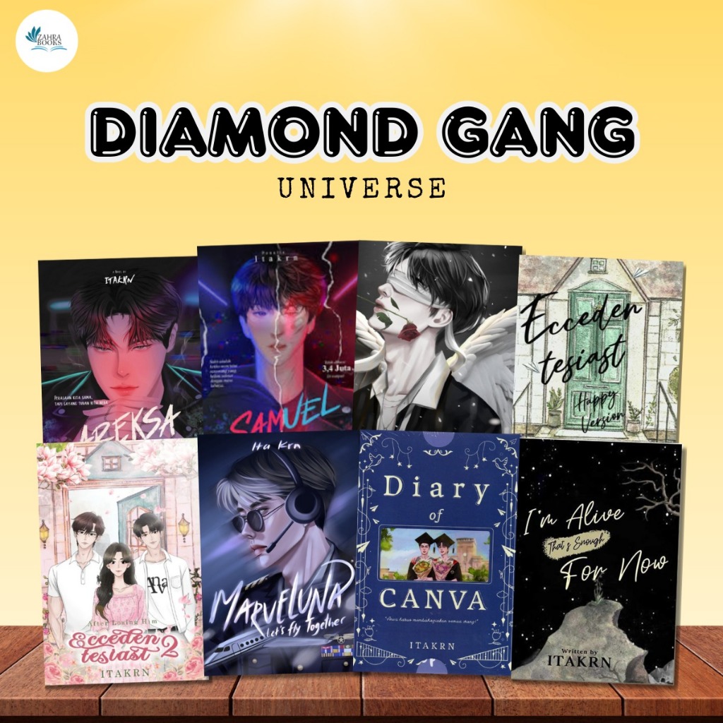 Jual Buku Novel Diamond Gang : Samuel Areksa Eccedentesiast Diary of ...