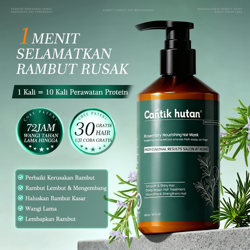 Jual Masker Pelurus Rambut Keratin Hair Treatment Pelurus Rambut ...