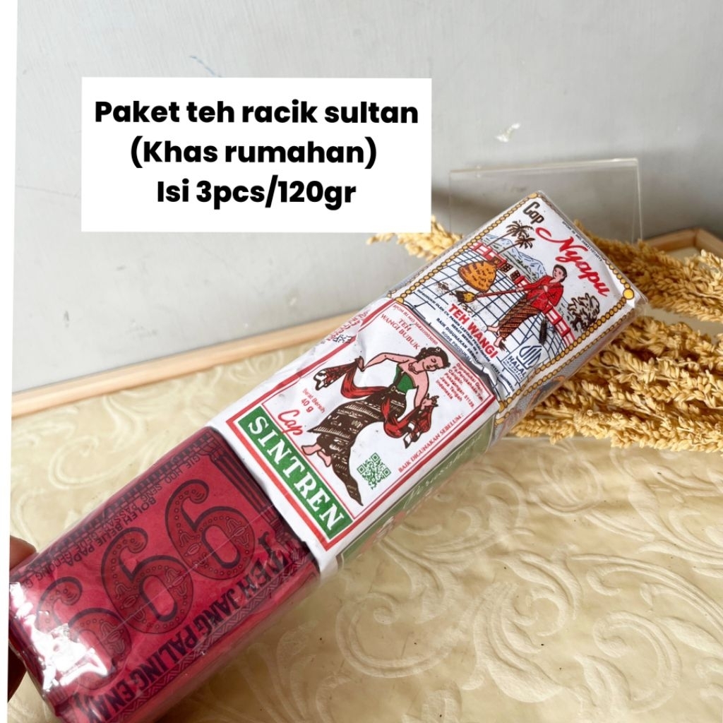 Jual teh racik sultan ( 3 jenis teh)rasa khas teh solo 100% original ...