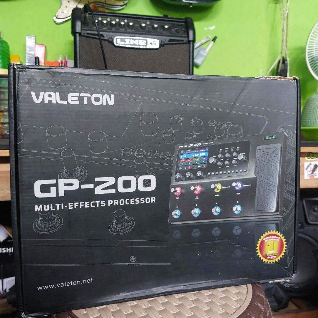 Jual Valeton GP200 kelengkapan kardus dan adaptor | Shopee Indonesia