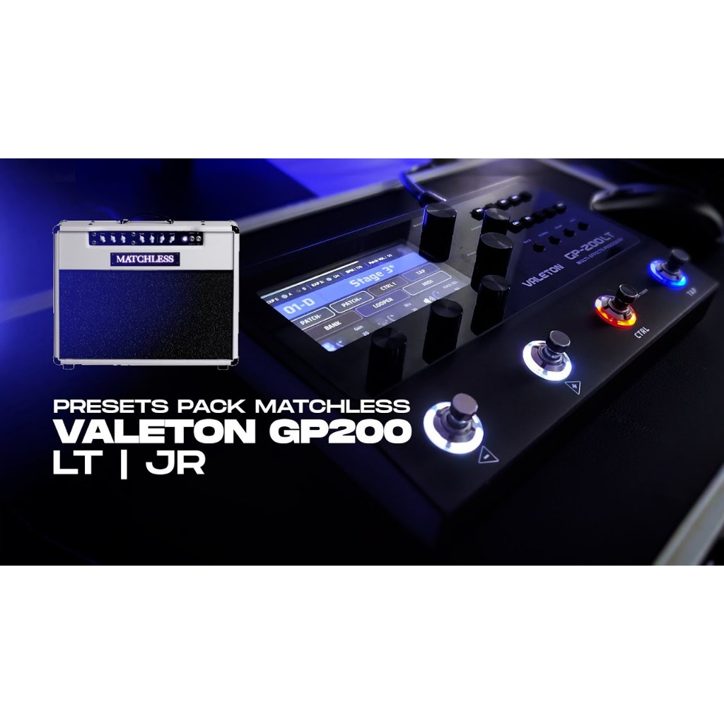 Jual Hismael GTR Presets Pack Valeton GP - 200 | LT | JR - Matchless ...