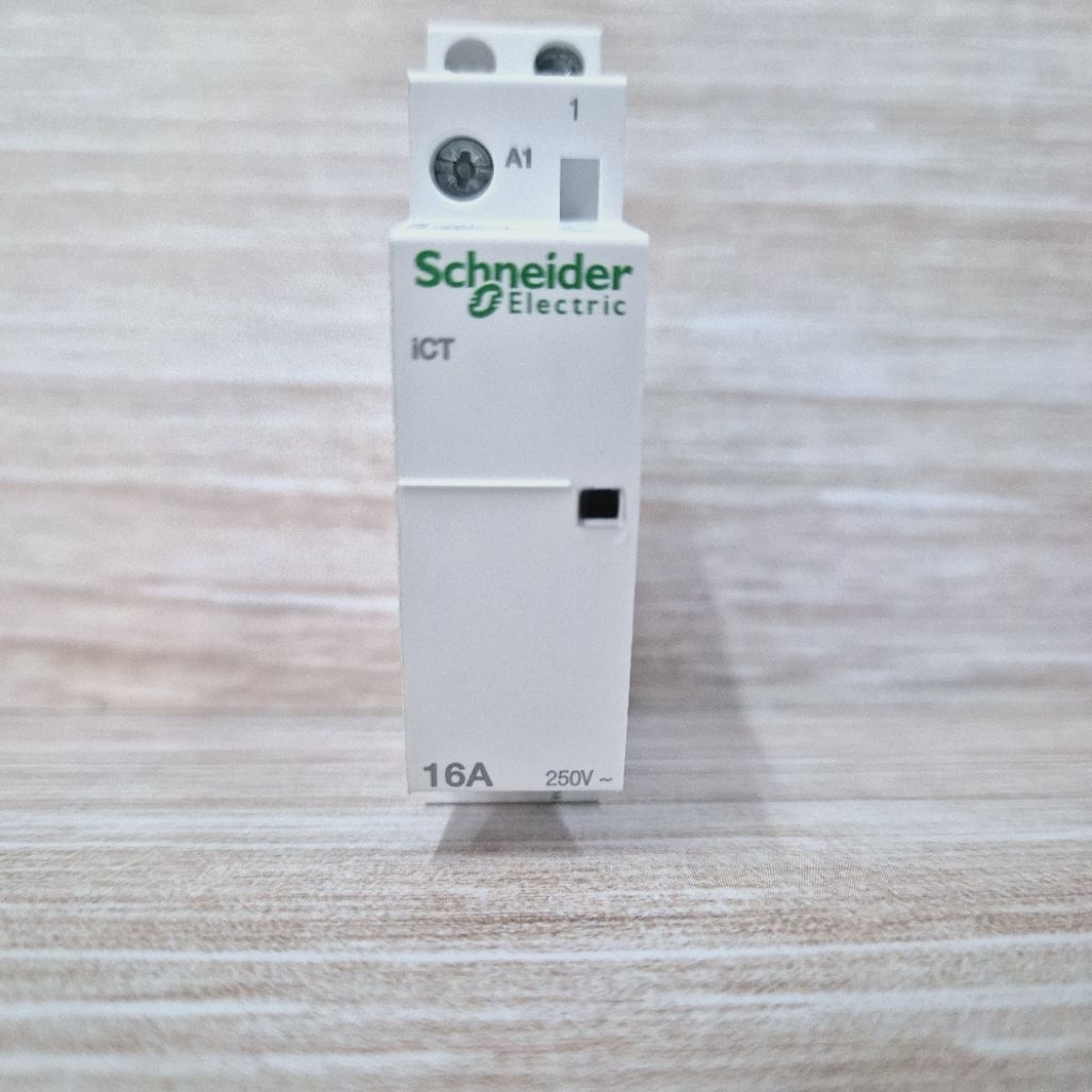 Jual KONTACTOR CONTACTOR DIN ICT 1PHASE 16A 1NO REFF A9C22711 SCHNEIDER ...