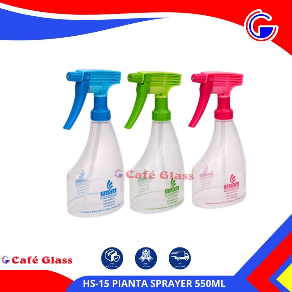 Semprotan Air 550 Ml - Hs-15 - Semprotan Pakan Burung Lion Star / Botol Refill Plastik
