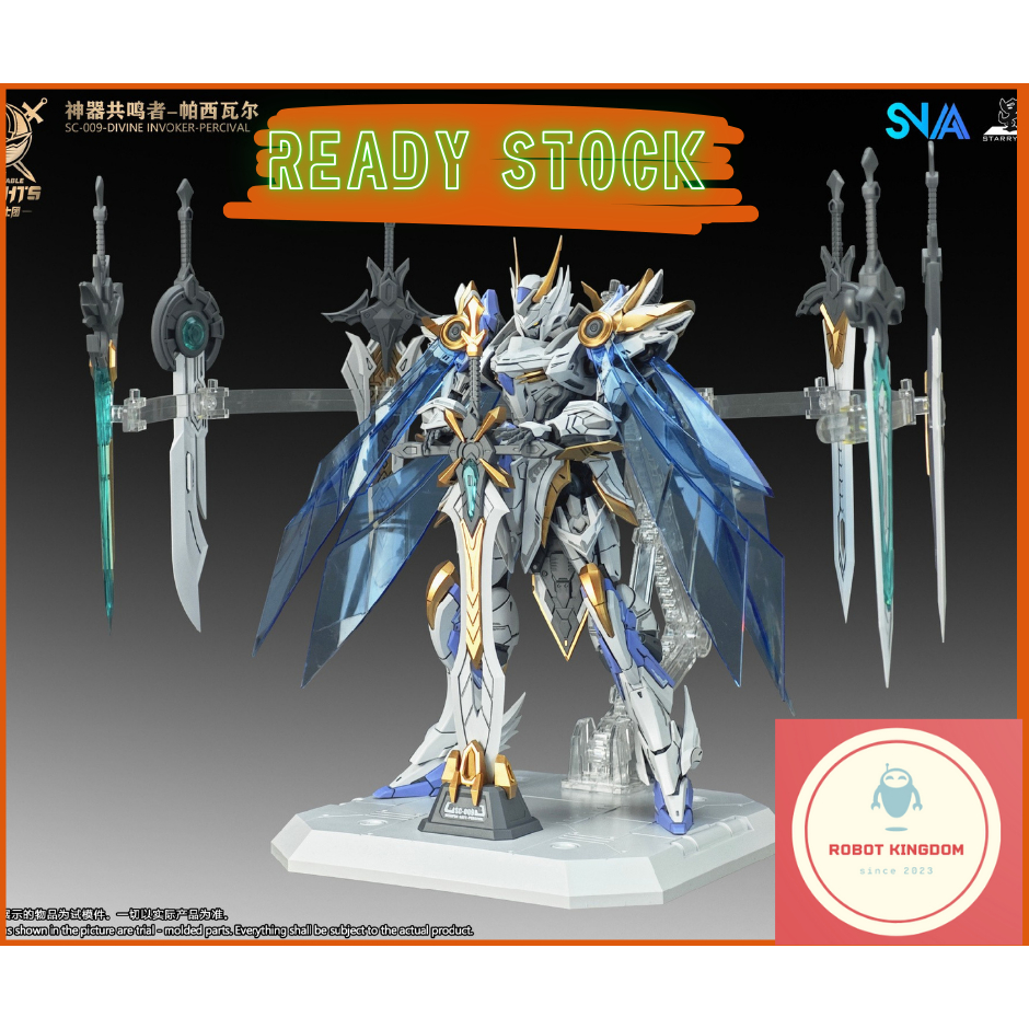 Jual SNAA SC 009 1/144 DIVINE INVOKER PERCIVAL DELUXE Version Model Kit ...