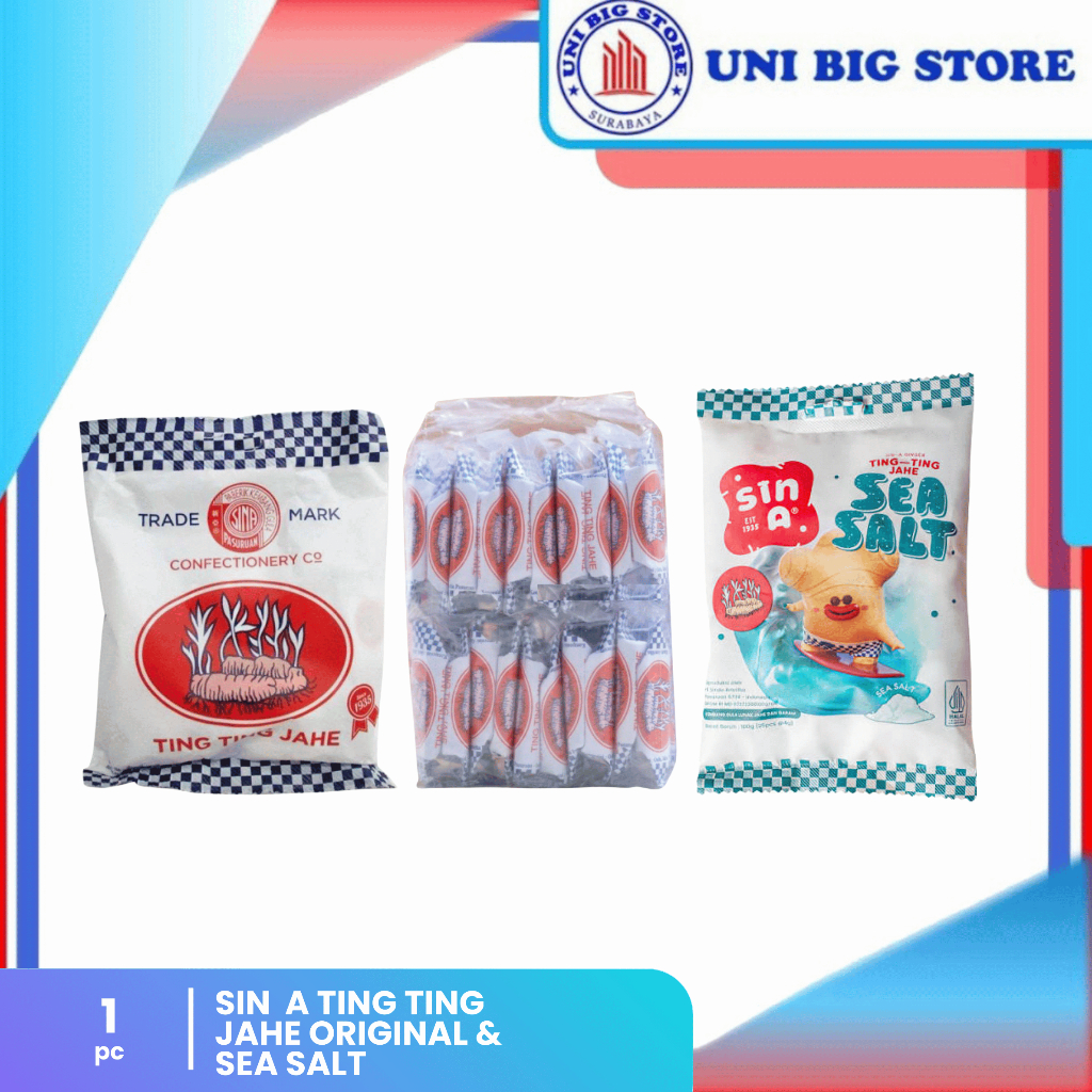 Jual Permen Jahe Sin a Ting Ting Permen Jahe Jadul Legendaris Rasa ...