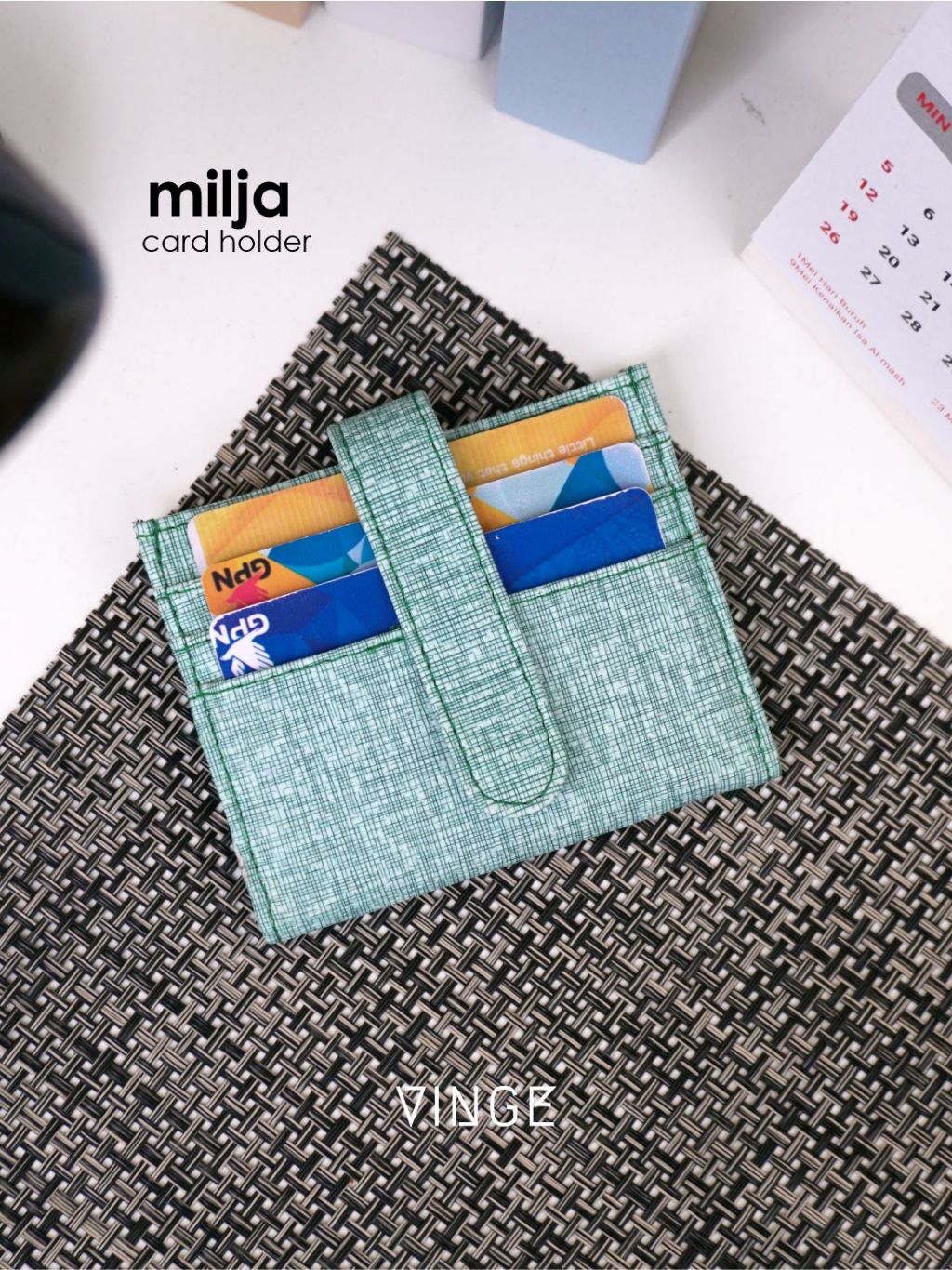 Jual VINGE - Card Holder Dompet Tempat Kartu KTP SIM 6 Slot Slim Mini ...