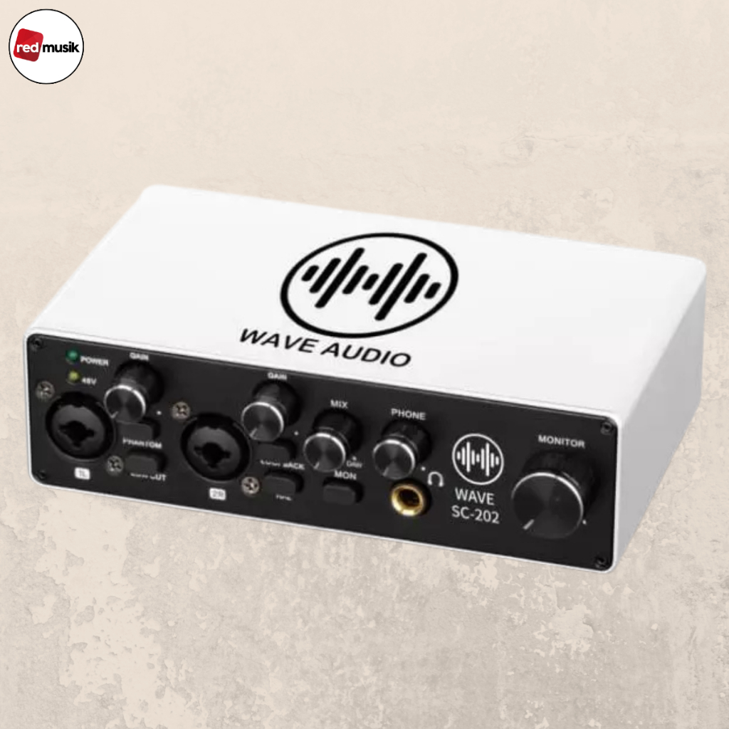 Jual Soundcard Wave SC202 Audio Interface Soundcard Recording | Shopee ...
