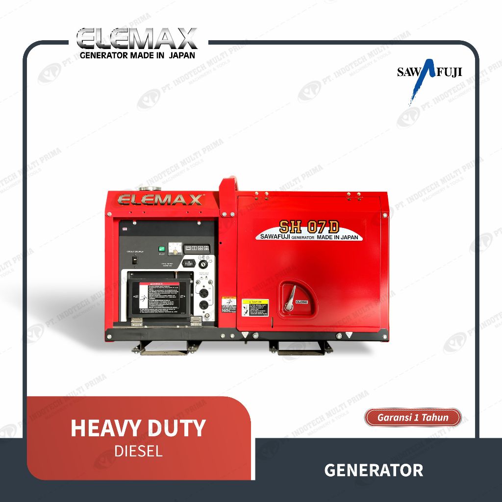 Jual Genset / Generator Elemax Heavy Duty Diesel Series | tipe SH07D s ...