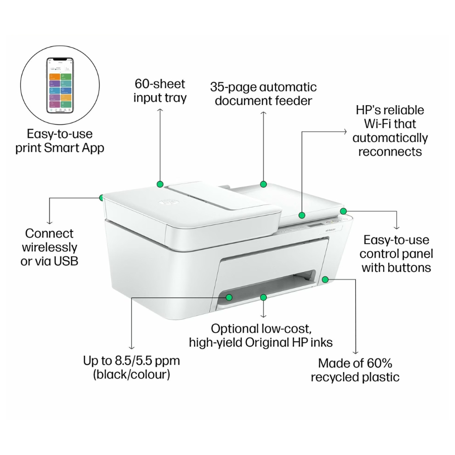 Jual Printer HP Deskjet Ink Advantage 4275 Print Scan Copy Wireless ...