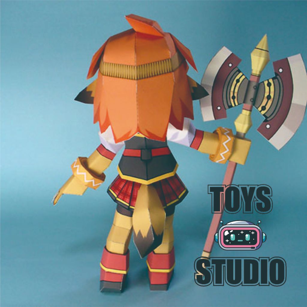 Jual Template Papercraft Model Class Of Heroes Dwarf | Shopee Indonesia