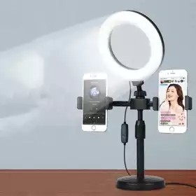 Ring Light Miror Holder Buat Yiutuber Live Streaming