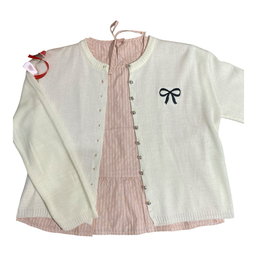 Jual Tsmoutfit - Amanda Vest Inner Top Cardigan Inner Blouse Balon ...