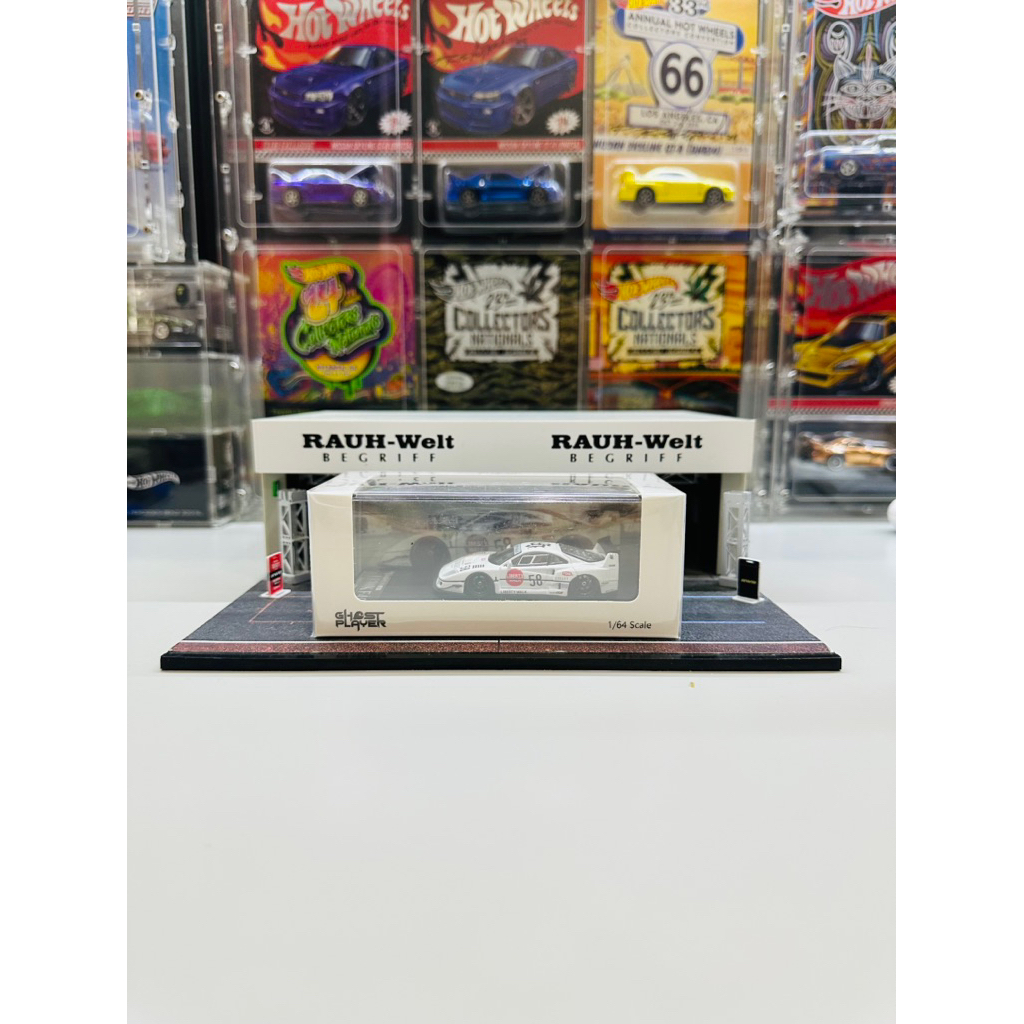 Jual Ghost Player 1:64 LBWK Ferrari F40 #58 White COLLET | Shopee Indonesia
