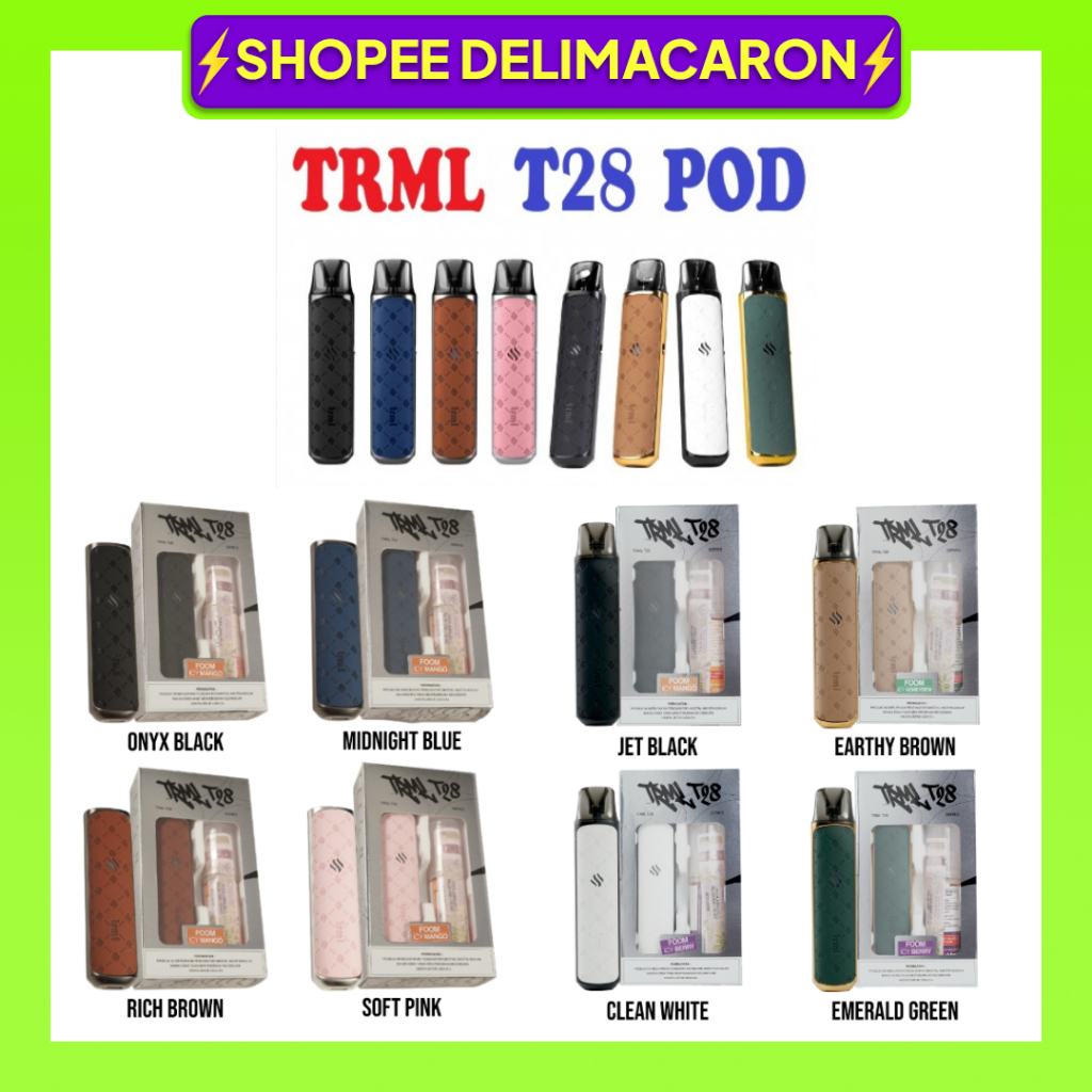 Jual TRML T28 POD KIT & BUNDLING 15ML NEW COMMERS - BY TRML 100% ...