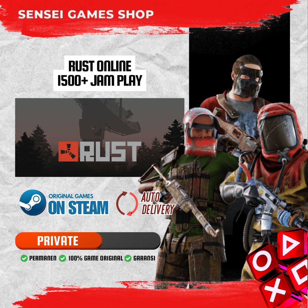 [BONUS GAME STEAM] RUST ONLINE / GAME SURVIVAL MULTIPLAYER / AUTO DELIVERY / STEAM / Game PC / Games Computer / Original Steam Download Private